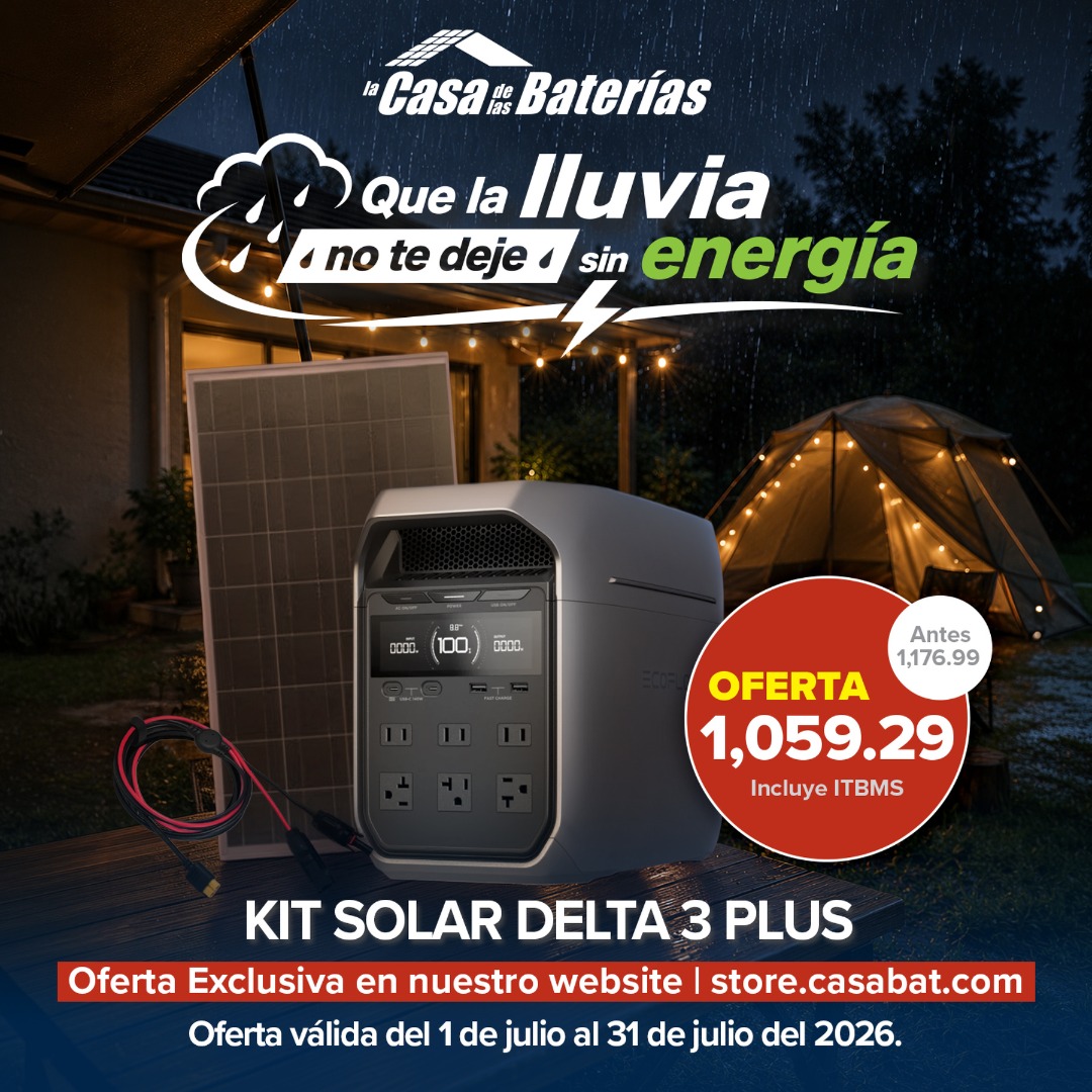 KIT SOLAR DELTA 3 PLUS